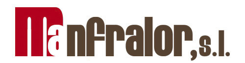 Logo de Manfralor Logotipo